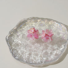 Load image into Gallery viewer, 【Stud Earrings】Handmade Beaded Flower Pink &amp; Blue Sweet Daily Earrings for Women
