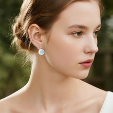 Load image into Gallery viewer, 【Stud Earring】Shining Natural Freshwater Pearl Stud Earring with 925 Silver Post, Elegant Fashion Accessory for Women