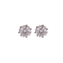 Load image into Gallery viewer, 【Stud Earrings】7MM Delicate Claw Gold-Plated Zircon Earrings, Sparkling Daily &amp; Party Jewelry for Women