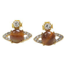 Load image into Gallery viewer, 【Stud Earrings】Gold-Plated Saturn-Style Studs - Delicate Gifts for Girlfriend