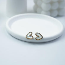 Load image into Gallery viewer, 【Stud Earrings】Gold-Plated Heart Earrings with Shell, Romantic &amp; Sweet, for Fashion Women