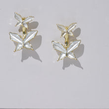 Load image into Gallery viewer, 【Stud Earring】White Butterfly Floral Earrings Lightweight Elegant Jewelry for Everyday Wear