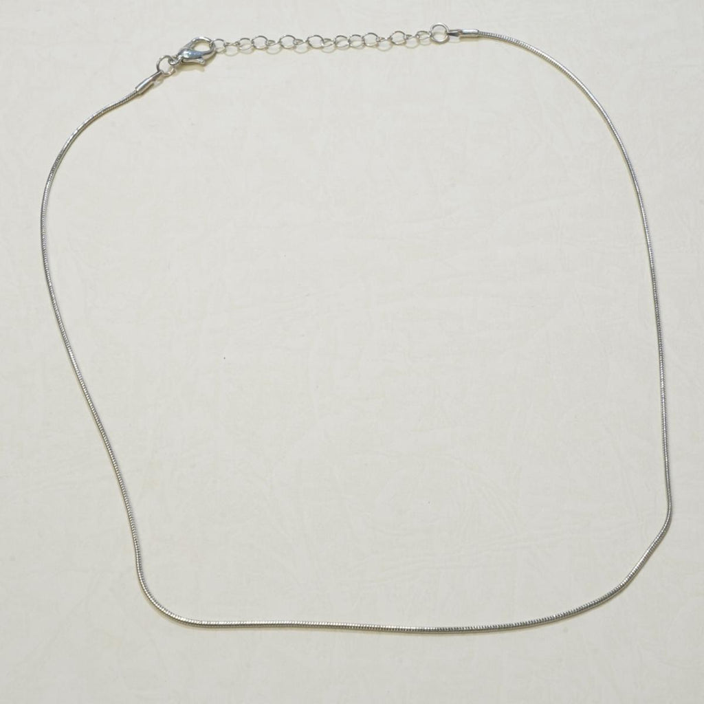 Kalung Aloi Bersalut Perak, Rantai Ular Nipis, Mudah dan Serba guna, Sesuai untuk Pakaian Harian dan Pejabat, Sesuai untuk Wanita Fesyen Barang Kemas Jewelry