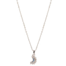 Load image into Gallery viewer, 【Pendant Necklace】2 in 1 Gold Silver-Tone Crystal Zirconia Sun Moon Double Chain Pendant Celestial Two-Layer Elegant Accessory for Women