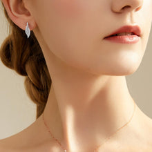 Load image into Gallery viewer, 【Stud Earrings】Zircon Inlaid Feather Stud Earrings, Light &amp; Sparkly, Ideal for Women Loving Natural Style Accessories