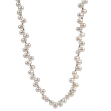 Load image into Gallery viewer, Women&#39;s Elegant Pearl &amp; Sterling Silver Heart Necklace – Timeless Sophistication for Every Occasion