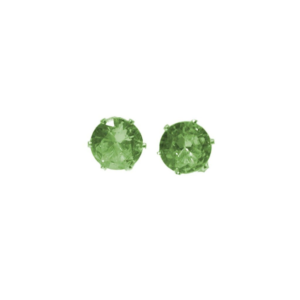 【Stud Earrings】Alloy Zirconia Multi-Color Minimalist Stud Earrings Elegant Sparkle for Women