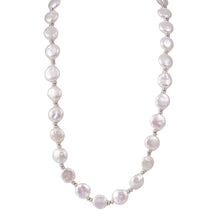 Load image into Gallery viewer, 【Pendant Necklace】Silver Freshwater Pearl Chain Necklace Minimalist Elegant Jewelry for Women