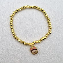 Laden Sie das Bild in den Galerie-Viewer, Kawaii Sanrio Gold Bracelet - Cute Mochi Charm Jewelry for Girls  Anime Gift for Birthday/Valentine/Raya with Free Gift Box