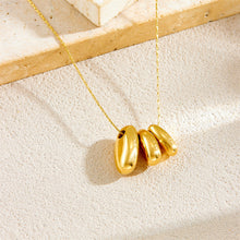 Load image into Gallery viewer, 【Pendant Necklace】Geometric Modernity | Women Triple-Ingot Adjustable Lightweight Design