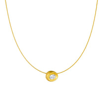 Load image into Gallery viewer, 【Pendant Necklace】Solo Diamond Elegance | Women Minimalist Hypoallergenic Mirror-Polished Chain