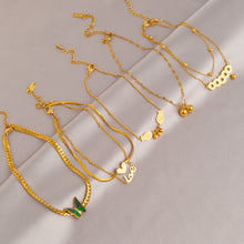 Laden Sie das Bild in den Galerie-Viewer, 2025 New Trendy Women’s Anklet | 18K Gold Titanium Steel, Color-Fade Resistant, Elegant INS Versatile Foot Jewelry