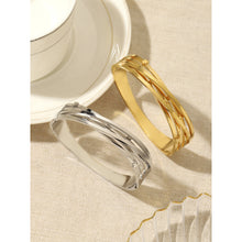Charger l&#39;image dans la galerie, 【Bangle Bracelet】Celestial Geometry | Dual-Tone Titanium Steel with Precision Dimensioning