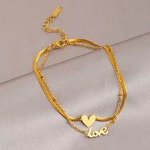 Laden Sie das Bild in den Galerie-Viewer, 2025 New Trendy Women’s Anklet | 18K Gold Titanium Steel, Color-Fade Resistant, Elegant INS Versatile Foot Jewelry
