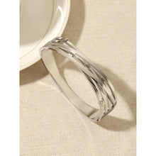 Charger l&#39;image dans la galerie, 【Bangle Bracelet】Celestial Geometry | Dual-Tone Titanium Steel with Precision Dimensioning