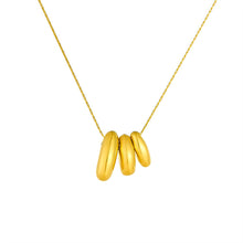 Load image into Gallery viewer, 【Pendant Necklace】Geometric Modernity | Women Triple-Ingot Adjustable Lightweight Design