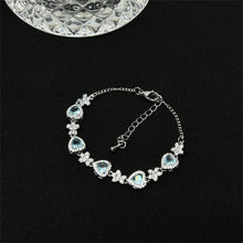 Charger l&#39;image dans la galerie, 【Bracelet】Tropical Azure Elegance | Gemstone Cuff for Baju Kurung &amp; Raya Sophistication