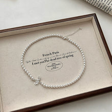 Charger l&#39;image dans la galerie, Titanium Steel Pearl Necklace | Hypoallergenic Butterfly Clasp | AAA Freshwater Pearls for Weddings/Daily