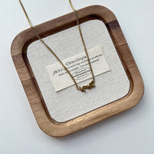 Charger l&#39;image dans la galerie, Gold Geometric Pendant Necklace Set | Minimalist Layered Chains with Letter &amp; Shape Charms | Korean-Inspired Daily Jewelry