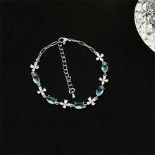 Charger l&#39;image dans la galerie, 【Bracelet】Tropical Azure Elegance | Gemstone Cuff for Baju Kurung &amp; Raya Sophistication