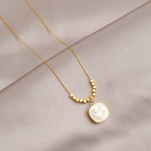 Charger l&#39;image dans la galerie, Titanium Steel Paperclip Necklace | Hypoallergenic Adjustable Chains with Charms | Edgy Daily Jewelry for Women