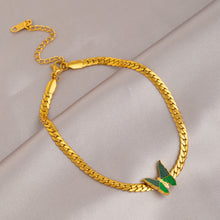 Laden Sie das Bild in den Galerie-Viewer, 2025 New Trendy Women’s Anklet | 18K Gold Titanium Steel, Color-Fade Resistant, Elegant INS Versatile Foot Jewelry