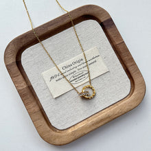 Charger l&#39;image dans la galerie, Gold Geometric Pendant Necklace Set | Minimalist Layered Chains with Letter &amp; Shape Charms | Korean-Inspired Daily Jewelry